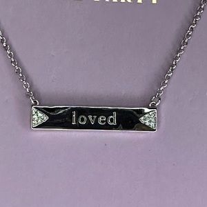 LOVED Bar Necklace!